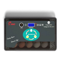 Automatická digitální líheň YZ9-20. Pro 20 vajec.