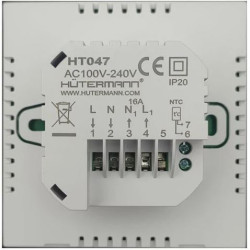 Termostat HUTERMAN HT047W-IE WiFi Tuya