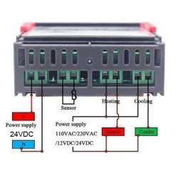 Termostat HADEX STC-1000, 24V