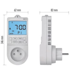 Termostat EMOS P5660FR zásuvkový + časovač