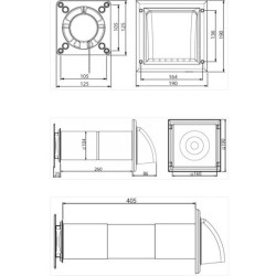 Rekuperace AWENTA HRV100P